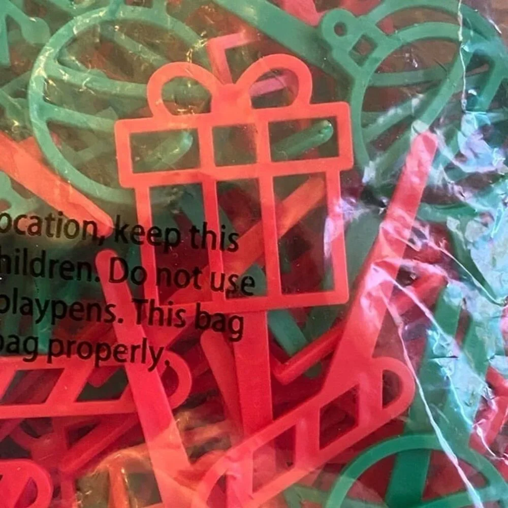 DecoPac Cupcake Toppers Holiday Icons Ornaments Trees Candy Canes Gifts Bulk 144